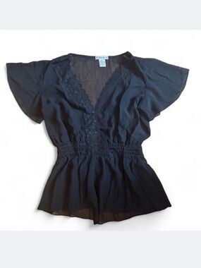 Y2K forever 21 babydoll top